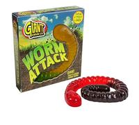 Giant Fruit Flavour Gummy Worm Sweet - Over 2 Feet Long! - 800g - Jelly Worm - Great Halloween Centerpiece - Colours Vary