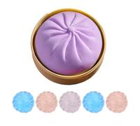 Giant Glitter Dumpling,Giant Dumpling Squishy, Rainbow D-umplings,Large Stress Relief Sensory Ball,Soft Squeeze de-compression Dough,Slow-Rising Sensory an-xiety Relief Fidget Toy