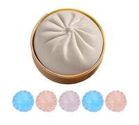 Giant Glitter Dumpling,Giant Dumpling Squishy, Rainbow D-umplings,Large Stress Relief Sensory Ball,Soft Squeeze de-compression Dough,Slow-Rising Sensory an-xiety Relief Fidget Toy