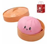 Giant Glitter Dumpling, Giant Glitter Dumpling Squishy Toy, Mega Rainbow Dumplings Fidget, Slow-Rising Sensory Decompression Dumplings,Soft Squeeze Decompression Dough (1pc-I)