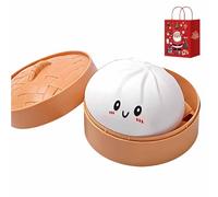 Giant Glitter Dumpling, Giant Glitter Dumpling Squishy Toy, Mega Rainbow Dumplings Fidget, Slow-Rising Sensory Decompression Dumplings,Soft Squeeze Decompression Dough (1pc-J)