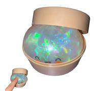 Giant Glitter Dumpling Squeeze,Squishy Dumpling Toy,Cute Rainbow Dumplings Buns Bao With Steamer Box,Squishy Balls,Soft Dough Toy Party Favors For Adults Kids,Birthday Xmas Gifts (B-Sliver)