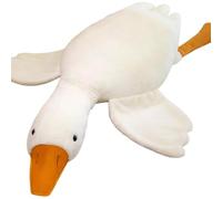 Giant Goose Hug Plush a Lumps, Extra Soft Ducks Stuffed Animal, Hypoallergenic Hugging Pillow with Rotund Belly, Sensory Comfort Toy, Suitable for Adults and Children