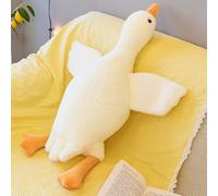 Giant Goose Stuffed Animal, 50/90/130/160/190cm Soft White Goose Plush Pillow, Huge Goose Stuffed Animals Gift for Kids and Friends, White 90cm