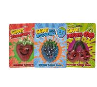 Giant Gummy Assorted Shaped & Flavoured Candy Jelly Xmas Stocking Filler Sweets 100 Grams Pack Of 3 (Pack Of 3 Fruits)