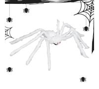 Giant Halloween Spider,Giant Spider Halloween Decorations, Scary Jokes for Outdoor Yard Fuzzy Spider, Giant Spider Home Accessories, Spooky,