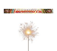 Giant Hand-Held Sparklers 46cm - 1 Packs of 4 - Durable Sparklers for Bonfire Night, Halloween, Christmas, and New Year Celebrations - Total of 4
