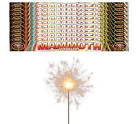 Giant Hand-Held Sparklers 46cm - 10 Packs of 4 - Durable Sparklers for Bonfire Night, Halloween, Christmas, and New Year Celebrations - Total of 40