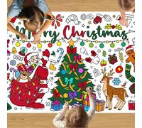 Giant Happy Thanksgiving Coloring Poster,30 x 72 Inches Large Coloring Activity Paper,Jumbo Paper C-oloring Banner Games Activities Essentials for Kids Thanks giving Party Favors Supplies Decor