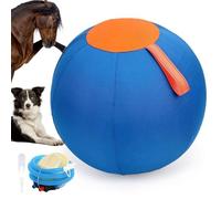 Giant Herding Ball for Dogs - Jumbo Ball for Dogs, 21.7" Tear-Resistant Inflatable Big Balls, Calming Herding Dog Toy for Play Exercise Pets Horse, High-Elasticity Bounce, Indoor Outdoor (Style A)