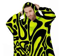 Giant Hoodie Snug - Lando Norris Inspired Racing Edition - Ultra Soft Oversized Wearable Fleece Hoodie With Hood & Pocket - Cosy Unisex for Sofa Days, Gaming, F1 Fans - Any Colour