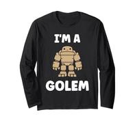 Giant Humor Creature golems Cute Simple I'm a Golem Long Sleeve T-Shirt