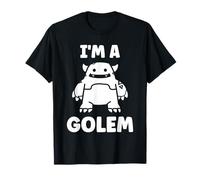 Giant Humor Creature golems Cute Simple I'm a Golem T-Shirt