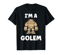 Giant Humor Creature golems Cute Simple I'm a Golem T-Shirt