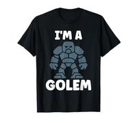 Giant Humor Creature golems Cute Simple I'm a Golem T-Shirt