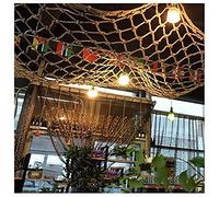 Giant Indoor Hemp Rope Climbing Net for Kids - Safe, Climbing Mesh for Jungle Gym, Tree, Rock Wall - Perfect Playground Equipment for Active Play and Adventure