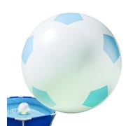 Giant Inflatable Beach Soccer Ball | 24 Inch Extra Large Inflatable Soccer Outdoor Game - Water Activity Ball | for Family Outdoor Summer Backyard Park Pool Beach Party Vacation Travel Resort Holiday