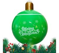 Giant Inflatable Christmas Ball, Outdoor Large PVC Inflatable Ball, Outdoor Christmas Bauble Decoration for Indoor Outdoors Home Garden Lawn Yard Porch Decoration