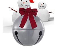 Giant Inflatable Christmas Balls - Giant Bow Bell Inflatables Christmas Decorations | Weatherproof Outdoor Decor for Lawn Yard Bedroom Porch Pathway Patio Holiday Front Door