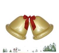 Giant Inflatable Christmas Balls Outdoor - 50cm Giant Inflatable PVC Christmas Ball Outdoor Decoration | 2 Pieces Festive Holiday Decor For Porch Lawn Living Room Yard Garden Patio