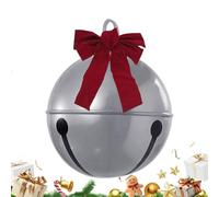Giant Inflatable Christmas Baubles | Giant PVC Inflatable Christmas Bell with Bow, Festive Decorations for Indoor and Outdoor | for Garden Lawn Home Living Room Bedroom Office Indoor and Outdoor