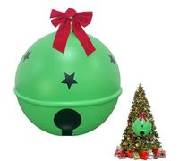 Giant Inflatable Christmas Decorations - 58 cm Waterproof Bell with Bow, Giant Inflatable Christmas Baubles Outdoor Decoration | For Garden, Yard, Patio, Lawn, Front Door, Living Room, Party