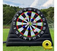 Giant Inflatable Dartboard,Board Backyard Soccer Games Large Kick Football Target Dartboard for Outdoor Yard Lawn Family Adult (3m)