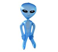 Giant Inflatable Figure - 35-Inch Green Sci-Fi Character Balloon For Halloween, Birthday Parties, Or Photo Booth Fun | Blow-Up Party Prop For Kids And Adults | Unique Decoration Idea