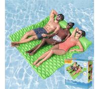Giant Inflatable Floating Water Mat, Giant Floating Mat, Pool Floating Blanket, Relaxing Platform Pad for Pools and Lakes, Pool Lake Floats Toys for Adult