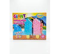 Giant Inflatable Ice Lolly Pool Float, over 6ft Long, Summer Fun for Ages 12+