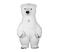 Giant Inflatable Polar Bear Costume Adult Size Full Mascot Blow Up Suit (3m 10ft)