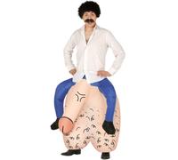 Giant Inflatable Testicles & Penis Fancy Dress Costume Stag Hen Night Funny Joke