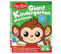 Giant Kindergarten Workbook, Age 5 - 6 (Giant Full-Color Workbooks)
