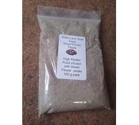 Giant Land Snail Food with Mixed Flowers, High Protein Formula, 100g Pack
