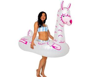 Giant Llama Inflatable Swimming Pool Ride On Adult Water Float Beach Swim Toy