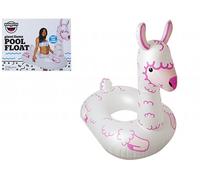 Bigmouth Inc Inflatable Giant Llama Swimming Beach Pool Float 1M Wide Adults New