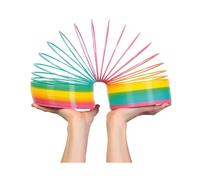 GIANT MAGIC RAINBOW SLINKY SPRINGY - INDOOR/OUTDOOR COLOURFUL CHILDRENS CLASSIC