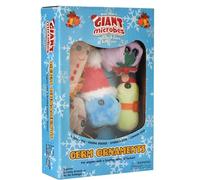 GIANT MICROBES Christmas Decorations Original Plush Soft Toy Xmas Germ Ornaments