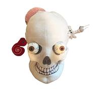 GIANTmicrobes Deluxe Skull with Hidden Organs Plush, Skull Plush, Anatomical Skull Gift, Halloween Skull Decor, Anatomy Skull, Human Skull Model Plushie, Skull Anatomy Model, Skull Pillow, Skull Toy