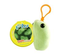 Giant Microbes Flu Keyring