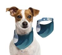 Giant Monsters in The Waves Dog Bandanas-Washable Dog Kerchief for Small to Large Pet Scarf for Girl Or Boy, Pet Accessories
