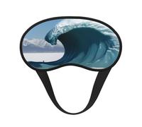 Giant Monsters in The Waves Sleep Eye Mask, Soft & Comfortable for Men, Women, Comfortable Sleep Mask