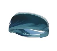 Giant Monsters in The Waves Sports Sweatband, Unisex Headbands for Men and Women,Stretchy, Breathable, and Moisture-Wicking