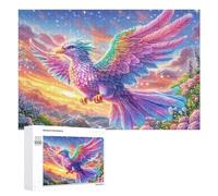 Giant Mythical Bird in Starry Flight 1000 Piece Jigsaw Puzzle for Teens 14+ Party Game Logic Thinking Gift for Social Gathering 1000 PCS