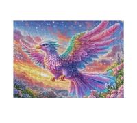 Giant Mythical Bird in Starry Flight 300 Piece Jigsaw Puzzle for Adults Sick Day Activity Gentle Distraction No Dust Pieces Great Gift for Get Well Soon 300 PCS