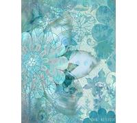 GIANT NOTEBOOK: Extra Large Jumbo Notebook/Journal|1000 sheets(500 Pages)| 8.5 x 11|Pretty Vintage Floral Garden Design Theme For Professionals, ... (Giant All-Purpose Notebook Collection)