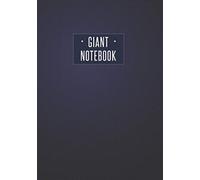 Giant Notebook: Extra Large Notebook 800 Lined Pages (7 x 10 in), Big and Huge Notebook Journal For Professionals, Students, Artists, Writers and Teachers...