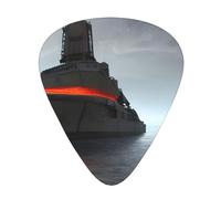 Giant Nuclear Ship Guitar Picks Set-Premium Abs Material,Various Thicknesses-Enhance Your Playing Experience