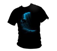 Giant Octopus in The Shadows - Fantastic Cool Scuba Diving playera para Hombre Black