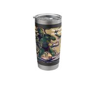 Giant of Jupiter Retro Sci-Fi Horror Art Stainless Steel Insulated Tumbler